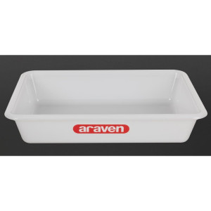 Bandeja de alimentos poco profunda transparente de 345 mm - Araven - Fourniresto