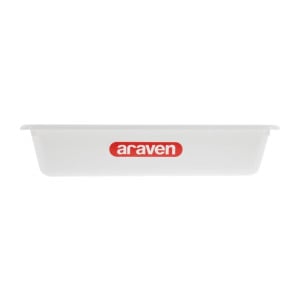 Bandeja de alimentos poco profunda transparente de 345 mm - Araven - Fourniresto