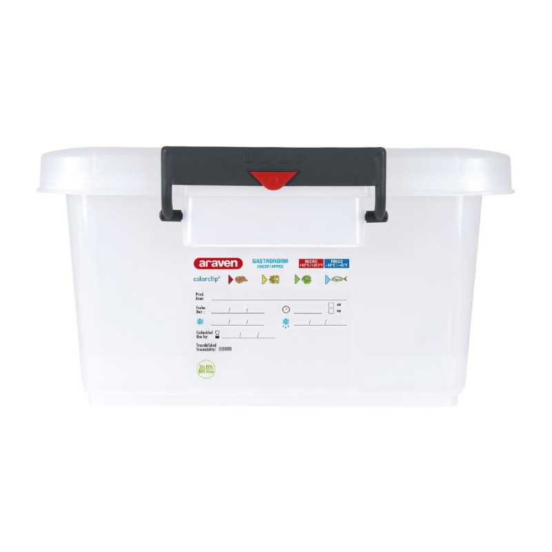 Contenedor Alimentario de Polipropileno 40L - Araven - Fourniresto