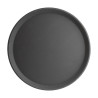 Non-slip round black fiberglass tray 406mm - Olympia KRISTALLON - Fourniresto