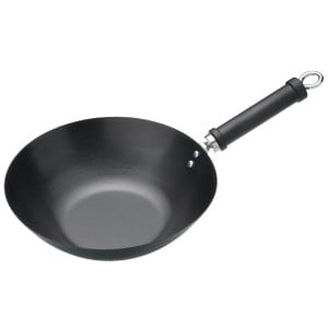 Wok Antiadherente Fondo Plano - 305 mm - Kitchen Craft - Fourniresto