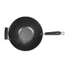 Wok Antiadherente Fondo Plano - 35 cm - Kitchen Craft - Fourniresto