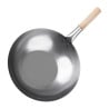 Wok de acero al carbono - 35,6 cm - Vogue - Fourniresto