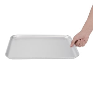 Aluminum Cooking Plate - L 370 x W 265mm - Vogue