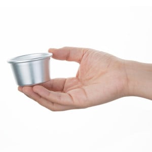 Molde de Dariole en Aluminio - 85ml - Vogue
