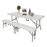 Mesa Plegable en el Centro Blanca 1,8 m - Bolero