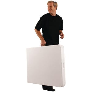 Mesa Plegable en el Centro Blanca 1,8 m - Bolero