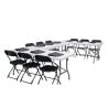 Mesa Plegable en el Centro Blanca 1,8 m - Bolero