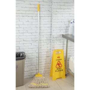 Interchangeable broom handle - Yellow - Scot Young - Fourniresto