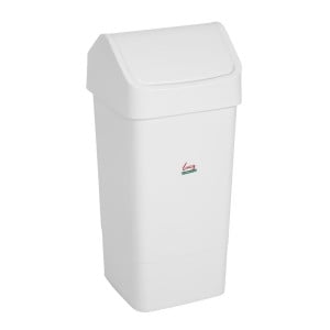 Cubo de basura con tapa abatible - 50 L - Scot Young