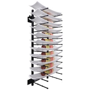 Soporte de platos de pared para 12 platos - FourniResto