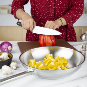 Stainless Steel Induction Pan - Ø 280 mm - Vogue