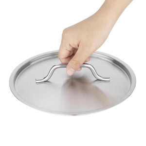 Stainless Steel Lid - Ø 200mm - Vogue