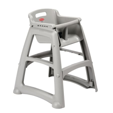 Silla alta apilable platino - Rubbermaid - Fourniresto