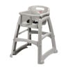 Silla alta apilable platino - Rubbermaid - Fourniresto