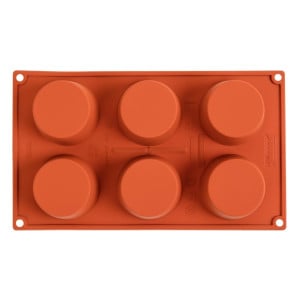 Molde 6 Muffins en Silicona Formaflex - Pavoni