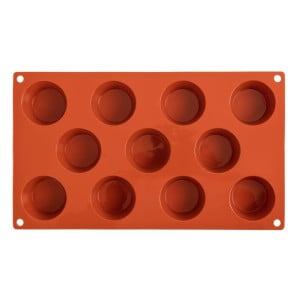 Molde 11 mini-muffins de silicona Formaflex - Pavoni - Fourniresto