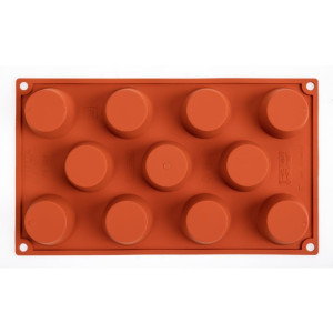 Molde 11 mini-muffins de silicona Formaflex - Pavoni - Fourniresto