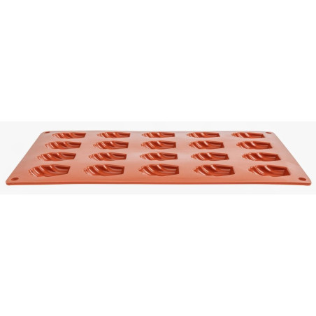 Molde 20 Mini-Madeleines de Silicona Formaflex - GN 1/3 - Pavoni