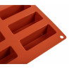 Molde 9 Pasteles en Silicona Formaflex - Pavoni