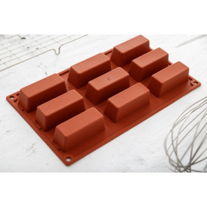 Molde 9 Pasteles en Silicona Formaflex - Pavoni
