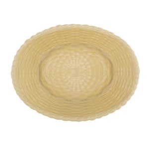 Cesta ovalada de polipropileno 215 x 160 mm - Olympia KRISTALLON - Fourniresto