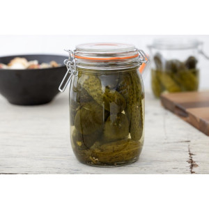 1L clip jar for preserving - Vogue - Fourniresto