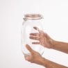 3L clip-top preserving jar - Vogue - Fourniresto