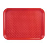 Self-Service Tray 305 X 415mm Red - Olympia KRISTALLON - Fourniresto