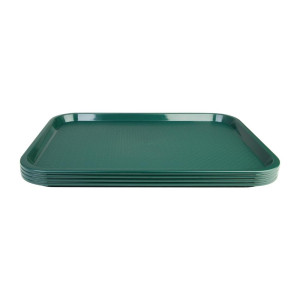 Bandeja autoservicio 415X305mm verde - Olympia KRISTALLON - Fourniresto