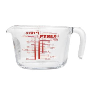 1L graduated glass measuring cup - Pyrex - Fourniresto