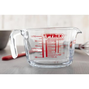 Medida en vaso graduado de 1L - Pyrex - Fourniresto