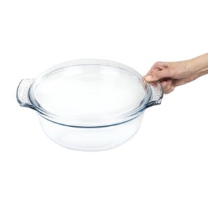 Cacerola redonda de vidrio - 3,75L - Pyrex