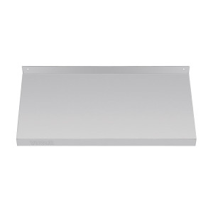 Estantería de pared de acero inoxidable - L 600 x P 300mm - Vogue