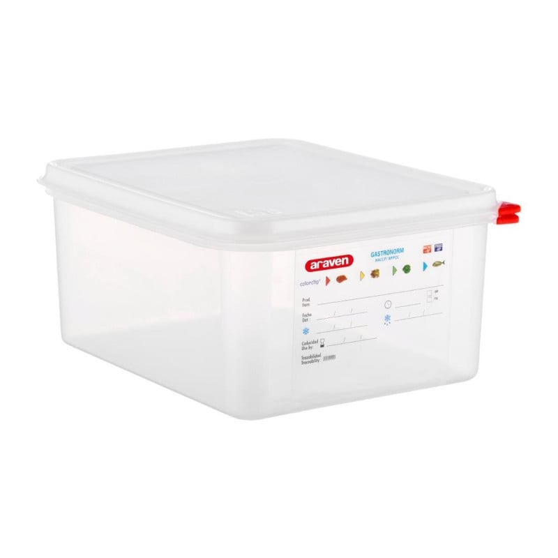 Caja de alimentos GN1/2 10L - Araven - Fourniresto