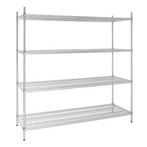 Estantería en kit 4 niveles - L 1830 x P 610mm - Vogue