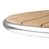 Mesa redonda plegable de madera Ø 60 cm - Bolero - Fourniresto