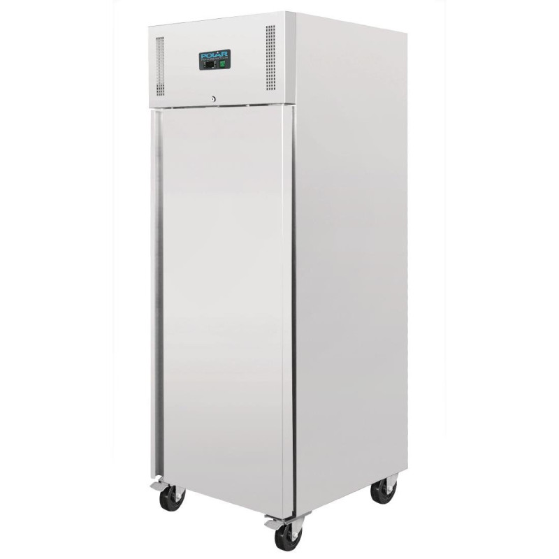 Stainless Steel 1-Door Freezer - 650 L - Polar - Fourniresto