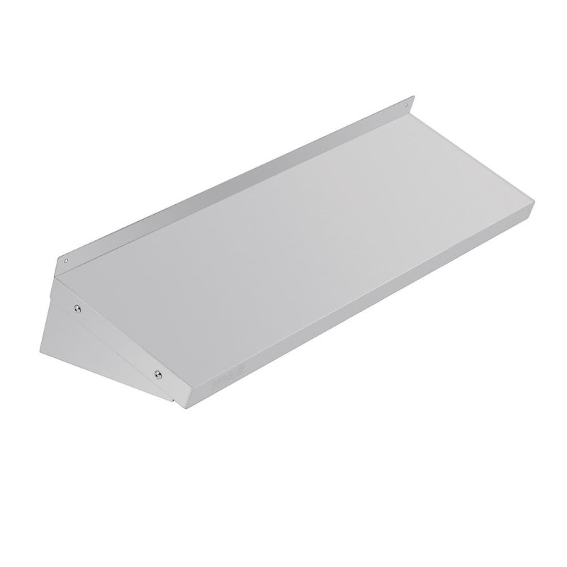 Estantería de pared de acero inoxidable-L 900mm - Vogue