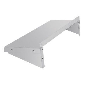 Estantería de pared de acero inoxidable-L 900mm - Vogue