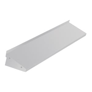 Estantería de pared de acero inoxidable L 1200mm - Vogue