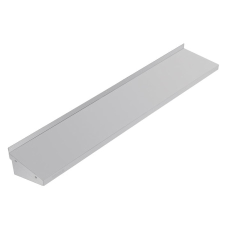 Estantería de pared de acero inoxidable - L 1500 mm - Vogue