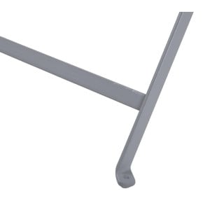 Mesa de terraza plegable gris - 1100 x 700 mm - Bolero