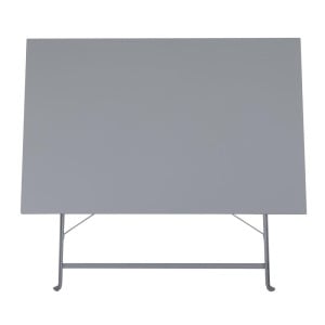 Mesa de terraza plegable gris - 1100 x 700 mm - Bolero