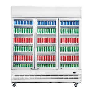 Refrigerated Display Cabinet with 3 Doors - 1300 L - Polar