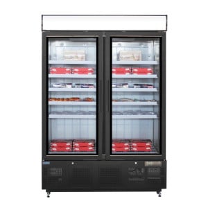 Vitrina refrigerada negativa - 920L - Calidad y rendimiento Polar