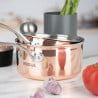 Triple Wall Copper Induction Casserole - Ø160 mm Vogue