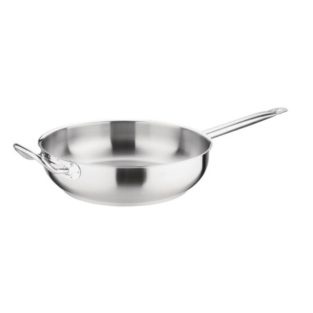 Vogue Stainless Steel Saute Pan Ø 300 mm - Professional and robust