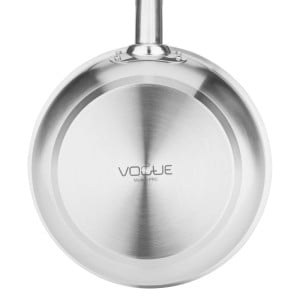 Poêle Antiadhésive Inox Ø 280 mm Vogue | Revêtement Platinum Plus