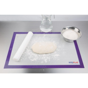 Tapis de Cuisson Antiadhésif Allergènes 585 x 385 mm - Hygiplas